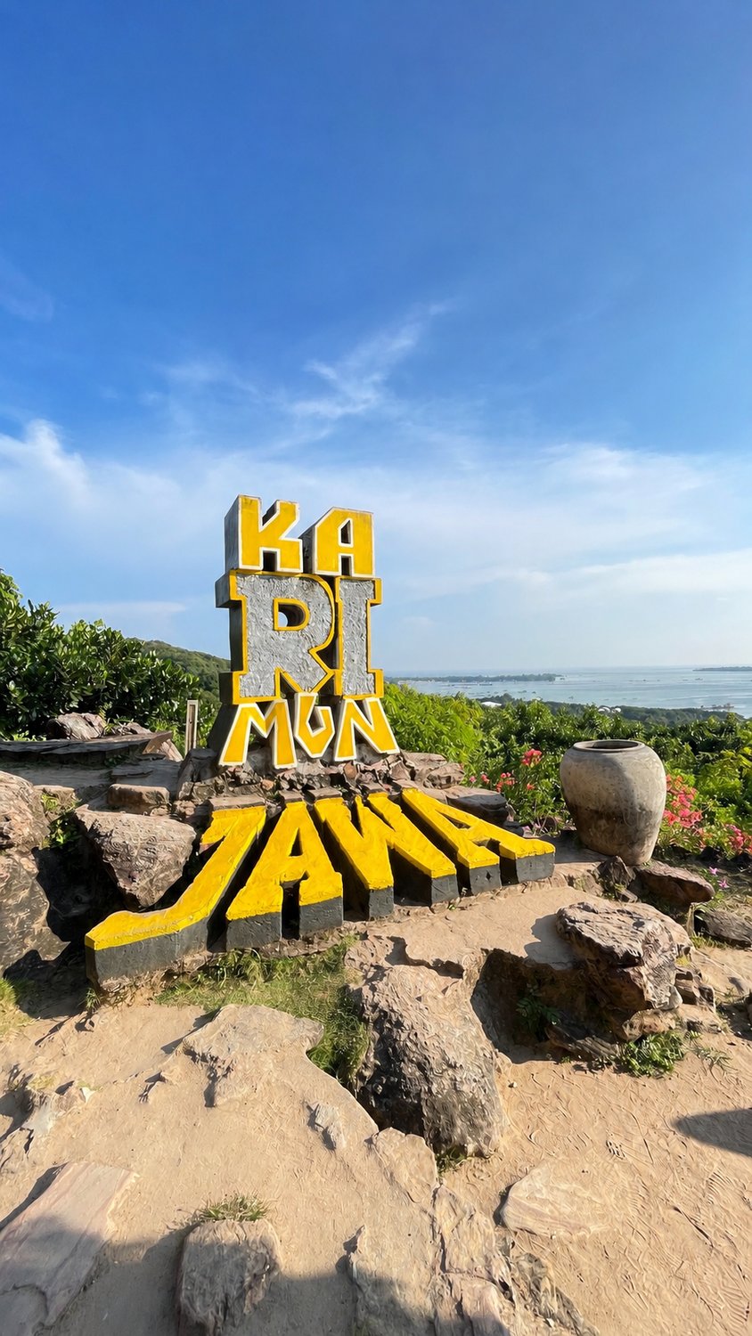 Bukit Love Karimunjawa — spot foto ikonik